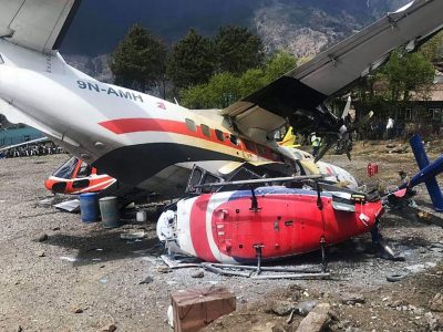Nepal: aereo si scontra con un elicottero, tre morti