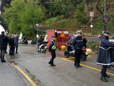 Iniziati i lavori su strada Portofino,poi ispezioni georadar