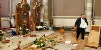 Ubriachi devastano la chiesa dopo la Pasqua ort...