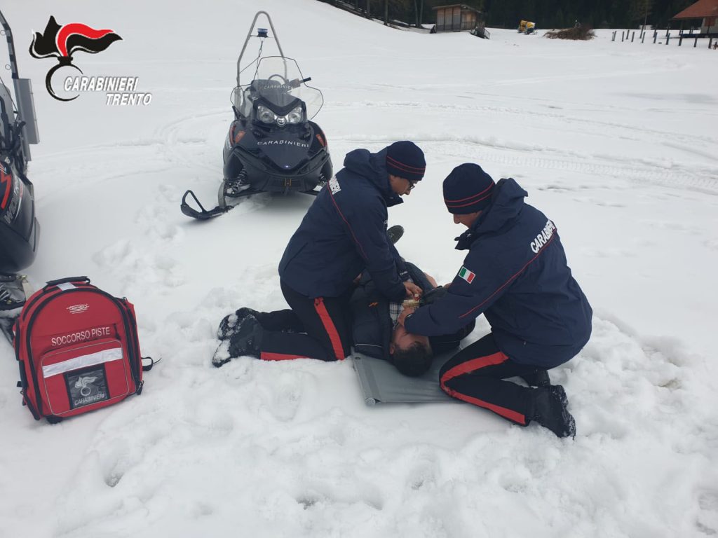 Carabinieri sciatori