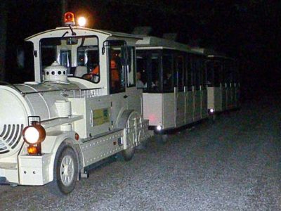 Il Parco della Mandria visitabile di notte a bordo di un trenino