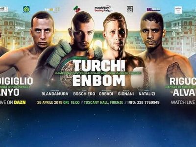 Pugilato, Fabio Turchi a Firenze per il titolo dei pesi massimi leggeri