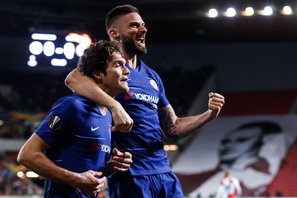 Europa League Slavia Praga vs Chelsea