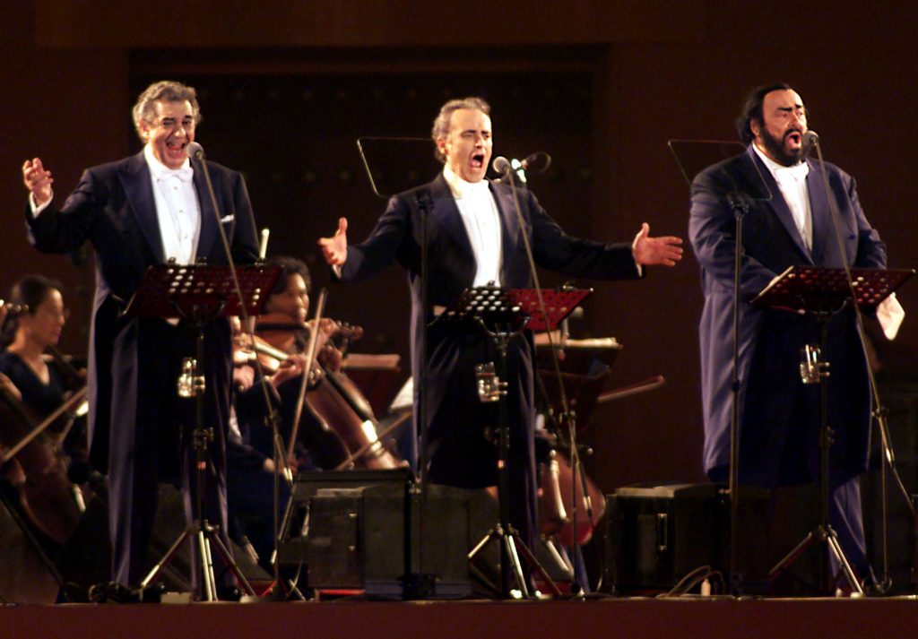 pavarotti e i tre tenori