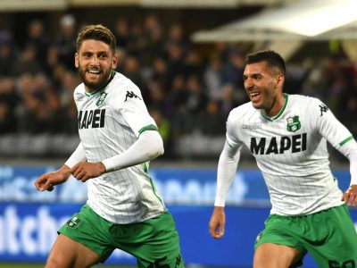 Grazie al gol di Berardi il Sassuolo vince e supera la Viola