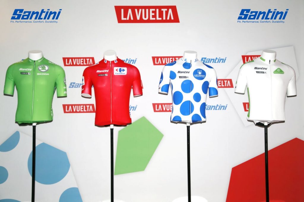 maglie de la vuelta 2019