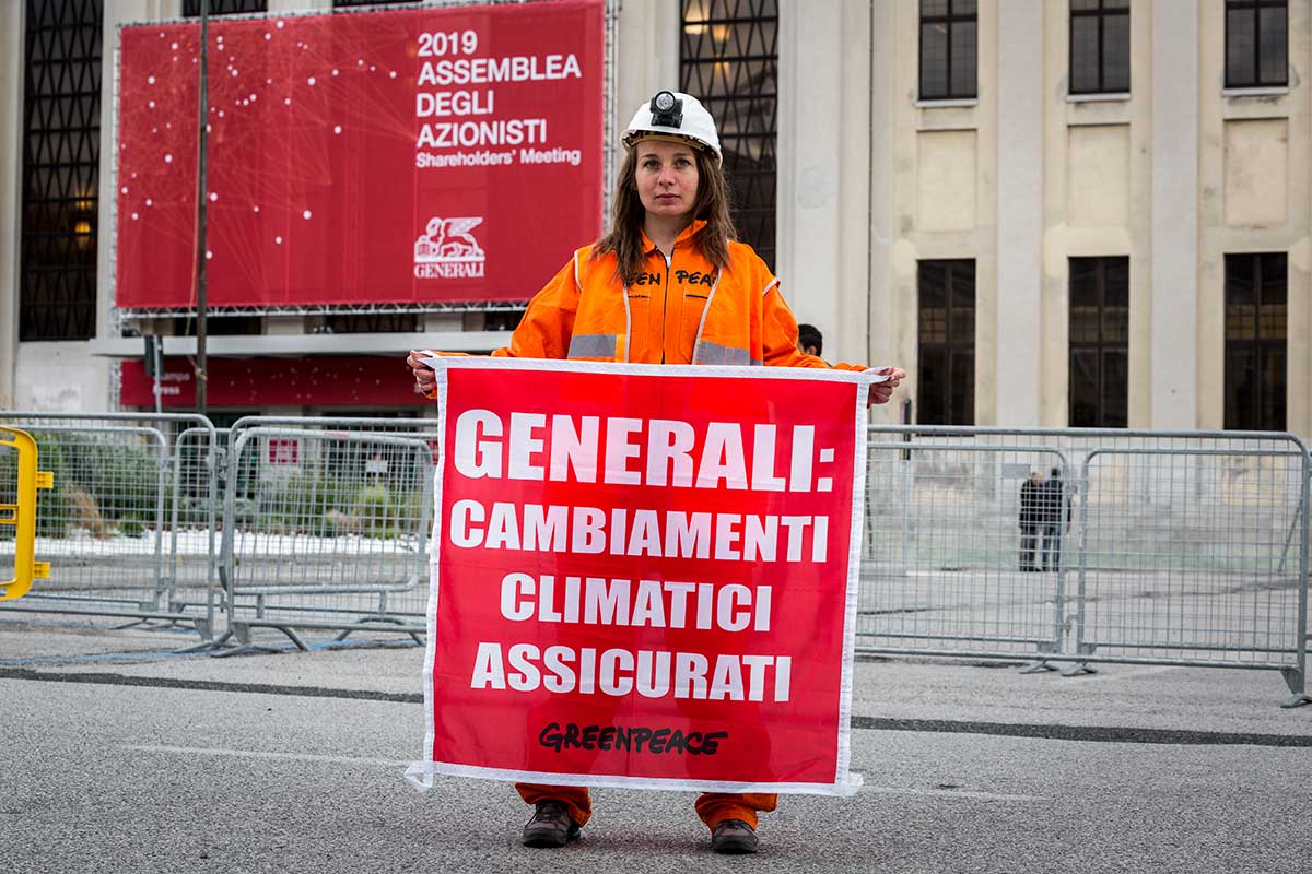 Greenpeace, carbone