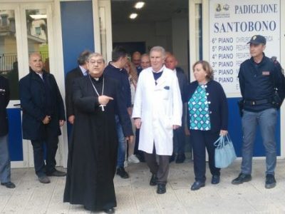 Il cardinale Sepe ha fatto visita alla piccola Noemi