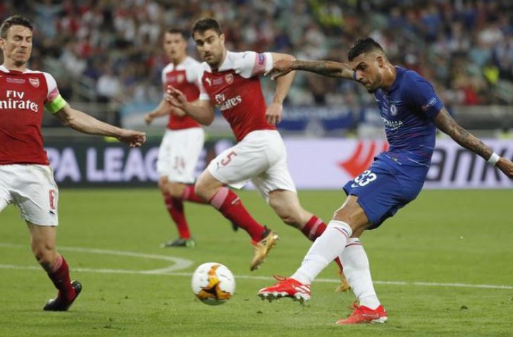 chelsea arsenal. A Sarri Europa League