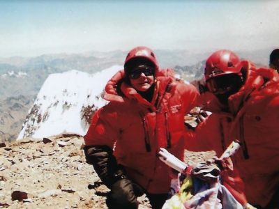 Con un tumore al quarto stadio scala l’Aconcagua