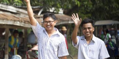 Birmania, rilasciati i due giornalisti della Re...