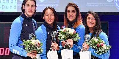 Fioretto a squadre: bronzo per il team femminil...