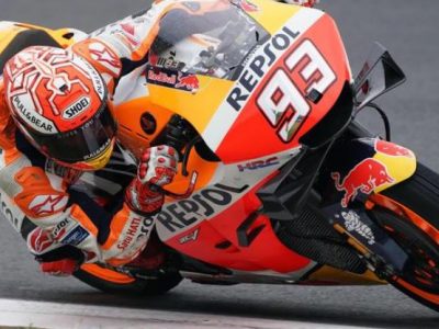 MotoGp, record di pole per Marquez che eguaglia Rossi