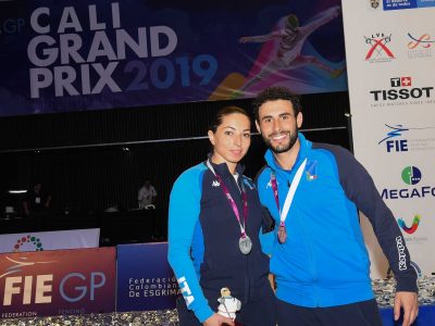 Spada, l’Italia conquista un secondo e un terzo posto a Cali