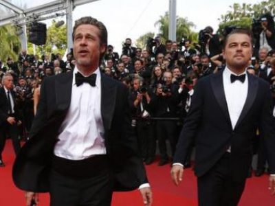 Cannes, tutti pazzi sulla Croisette per Pitt e Di Caprio