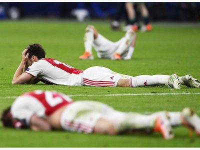 Dopo il ko l’Ajax cala in Borsa, ma è a +52% rispetto all’anno scorso