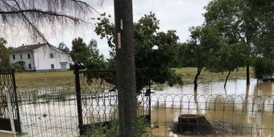 In Lombardia danni con grandine e campi allagati