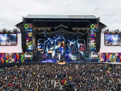 Omaggio a Franco Battiato al concertone romano per il Primo Maggio