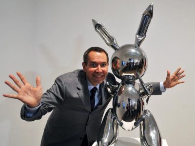 All’asta per 91,1 milioni di dollari il coniglio dell’artista Jeff Koons