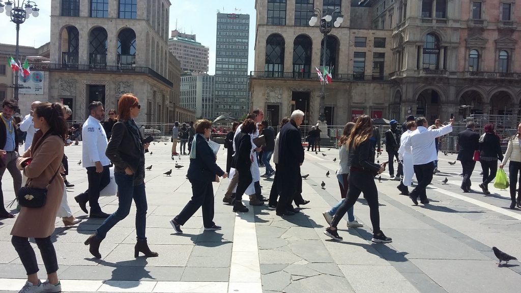 flash mob cucina italiana