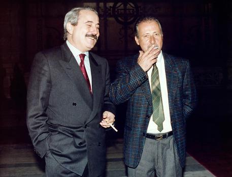 I giudici Giovanni Falcone e Paolo Borsellino