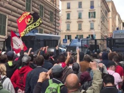 Genova, ventisei denunce per i teppisti identificati