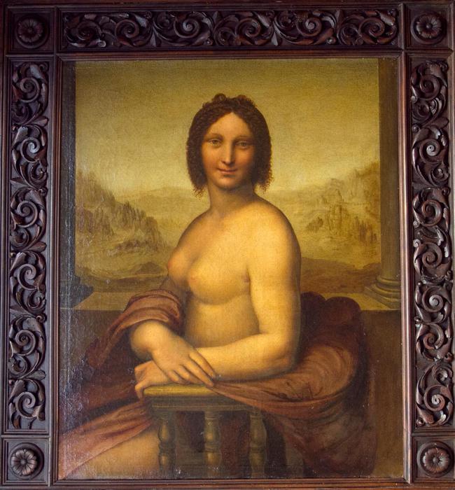 la gioconda nuda, leonardo vive roma