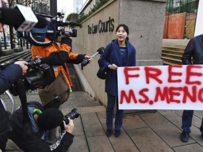 Cina chiede il rilascio di Meng Wanzhou, Lady Huawei