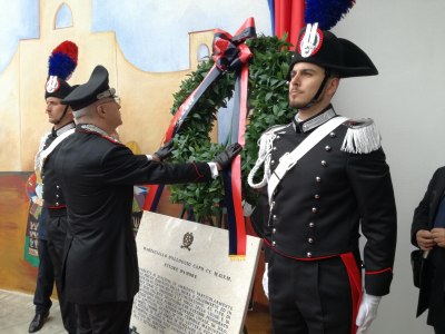 Il Generale Nistri inaugura la caserma dei carabinieri a Orgosolo