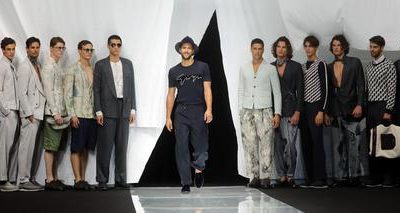 La prima volta a Palazzo Orsini per la linea Armani