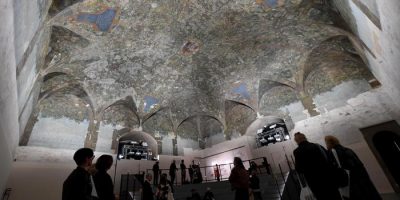 Apre per Leonardo da Vinci la Sala Asse del Cas...