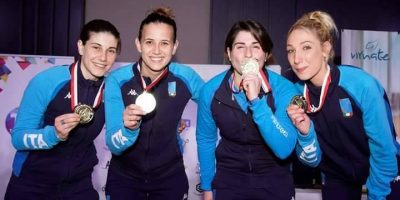 Sciabola femminile: vittoria per il team rosa a...