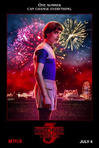 Stranger Things 3: i poster