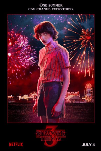 Stranger Things 3: i poster