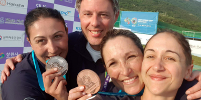 Tiro a volo: Bacosi e Cainero seconda e terza i...