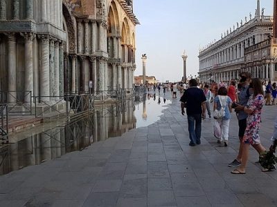 Venezia, il progetto per proteggere San Marco dalle maree
