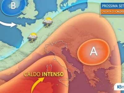 In arrivo un’ondata di caldo tra le più intense dell’ultimo decennio