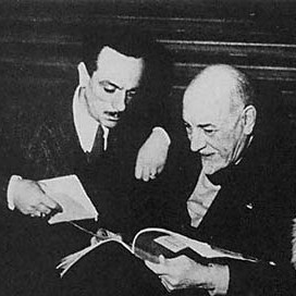Eduardo De Filippo e Luigi Pirandello