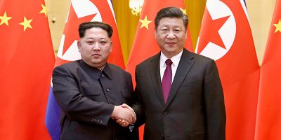 Il presidente cinese in Corea del Nord accolto ...
