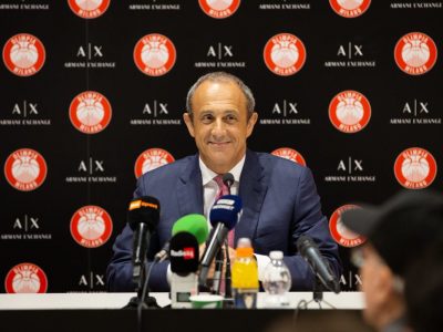Basket: la presentazione di Ettore Messina, nuovo coach dell’Olimpia