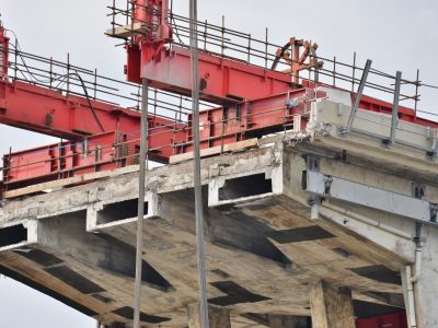 Ponte Morandi, il cantiere per la ricostruzione non si ferma