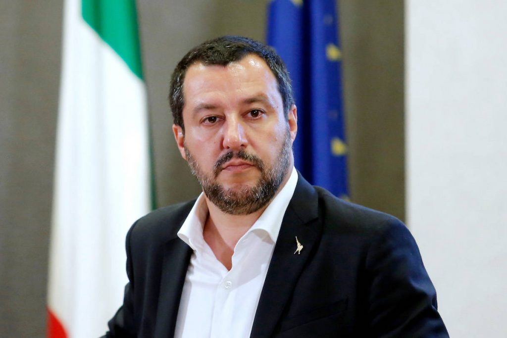 open arms salvini