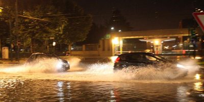 Bombe d’acqua e grandine hanno messo in g...