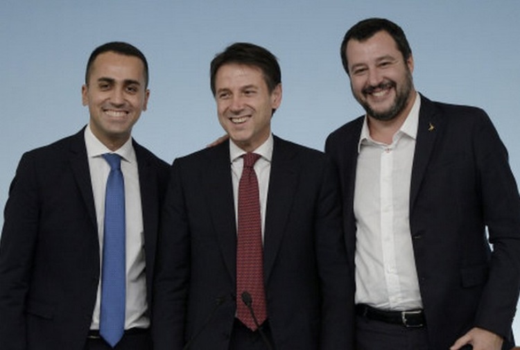 conte salvini di maio