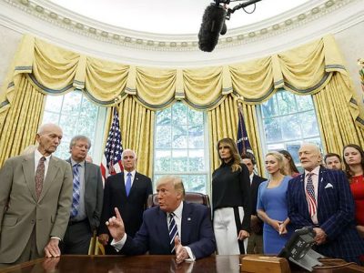 Gli Usa celebrano i 50 anni dell’allunaggio e preparano il ritorno