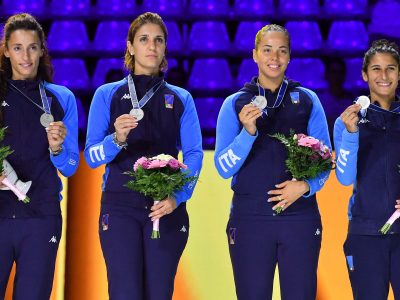 Scherma, argento mondiale per la squadra di fioretto femminile
