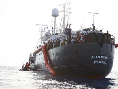 Governo su Alan Kurdi: disposto intervento sanitario per i 156 migranti