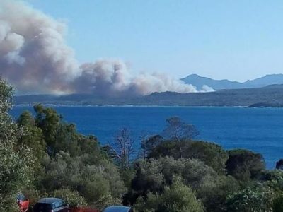 Rogo nell’Ogliastra: evacuati un hotel, due campeggi e una colonia