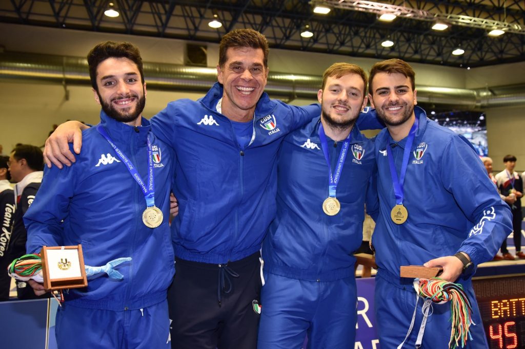 universiadi scherma due ori