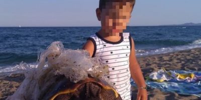 Gabriele è il bambino che ha salvato una tartar...